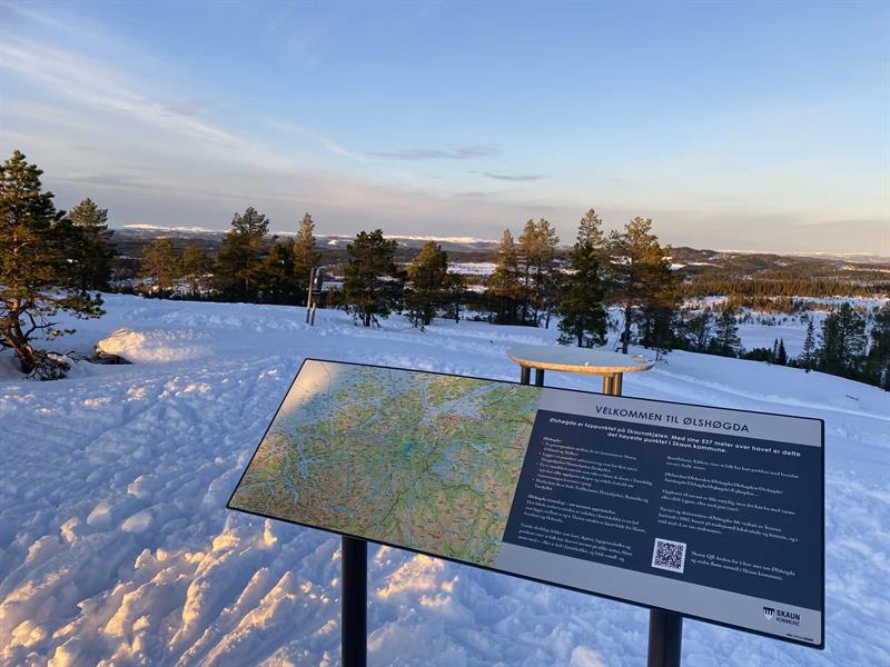 Miljødirektoratet setter i gang en nasjonal satsing for å kartlegge friluftsområder i Norge. Her fra Ølshøgda i Skaun, Melhus og Orkland kommuner.