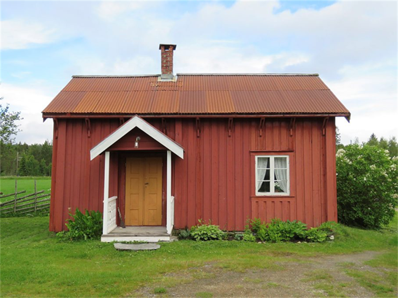 Sandmoen husmannsplass i Snåsa Sandmoen husmannsplass i Snåsa ble fredet i 1996 (Foto:Hilde Yri)