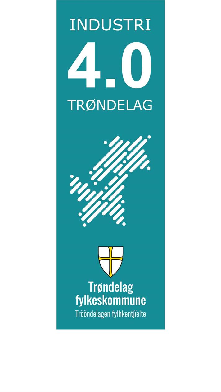 Industri 4.0 Logo av industri 4.0 i Trøndelag.
