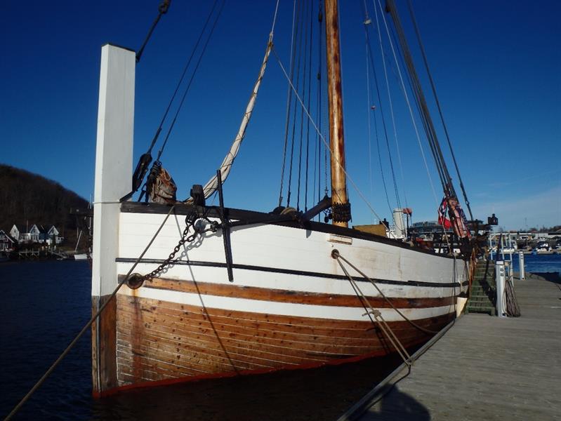 Jekta Pauline, Steinkjer. Bygget i 1860. Status som vernet fartøy i 1991. Foto Frode Kristiansen