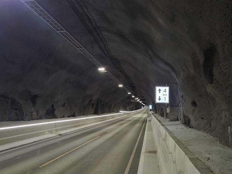 Frøyatunnelen. Bilde
